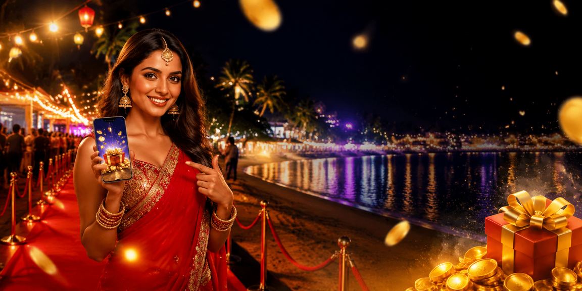 Indian festive bonus promotions symbolized by red envelope
